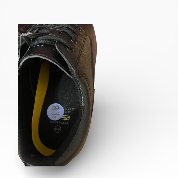 Perry Ellis Black Men's Oxfords size 8.5 - Picture 3 of 5